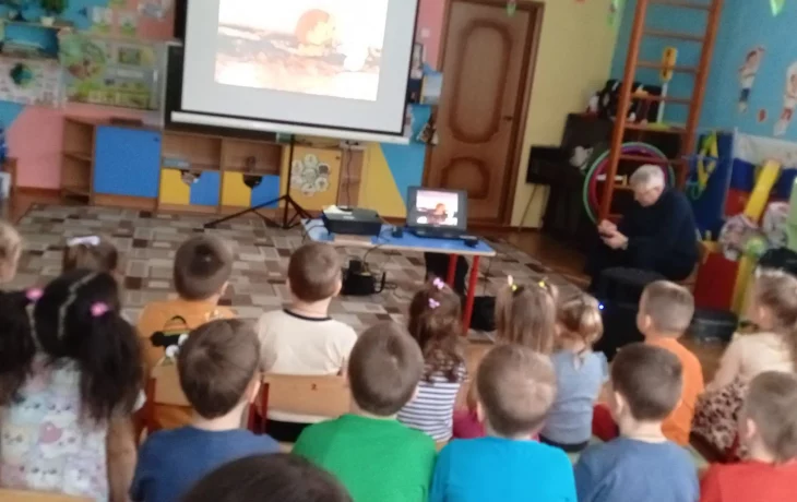 Встречу с воспитанниками детского сада &laquo;Колокольчик&raquo;