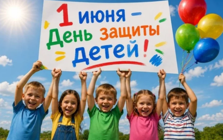 Сегодня особенный день &ndash; первый день лета и Международный день защиты детей!