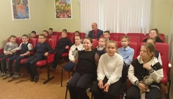 ВСТРЕЧА с учащимися  3 "В" класса Ленинской СОШ