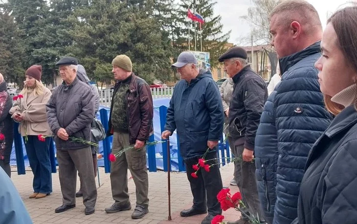 Сегодня в Октябрьском районе состоялся митинг, посвящённый памяти жертв Чернобыльской катастрофы