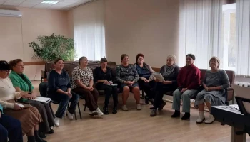 Репетиция  хора "Русские напевы"