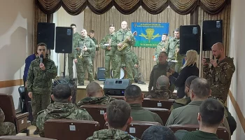 Концерт 23-его Военного оркестра штаба Ленинградского военного округа.