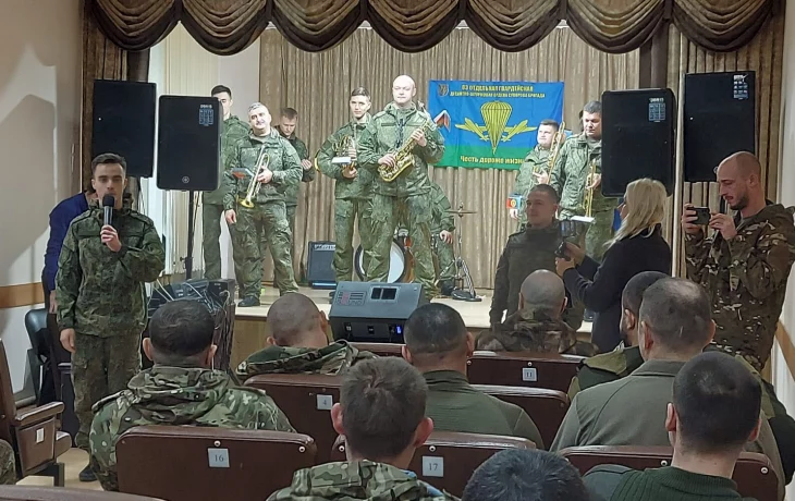 Концерт 23-его Военного оркестра штаба Ленинградского военного округа.